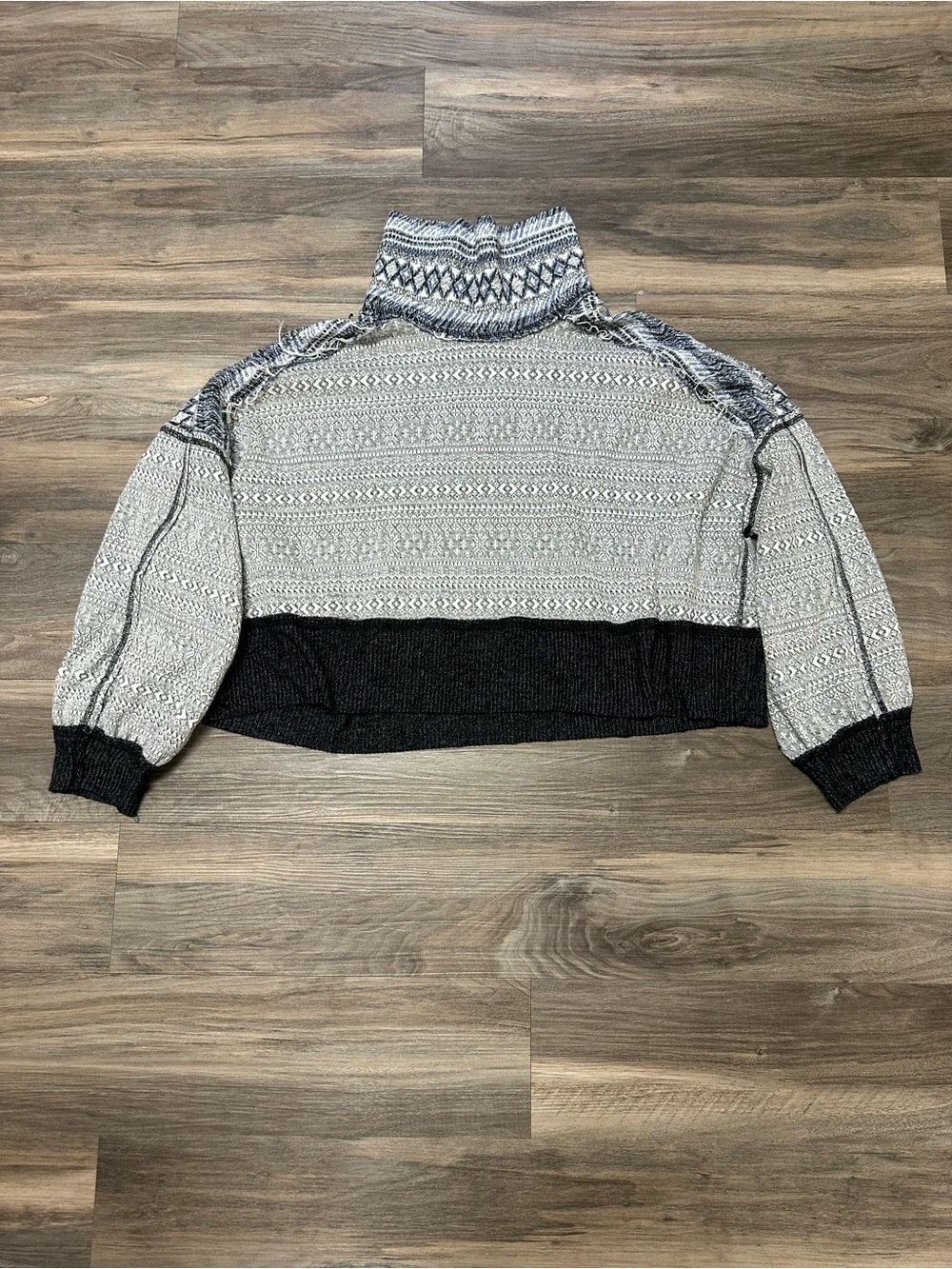 Free People We The Free At The Lodge Fair Isle Pullover Sweater